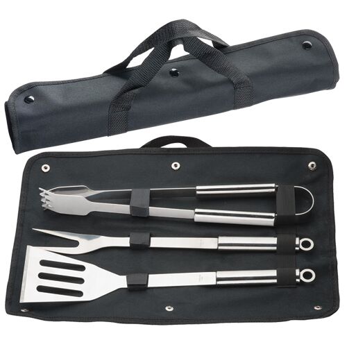 7746 3pcs BBQ Set with Pouch