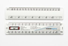 Recycled Printed Oval Scale Rule 6" (150mm)