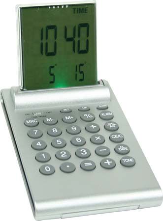 Quadra Desk Calculator Clock G704